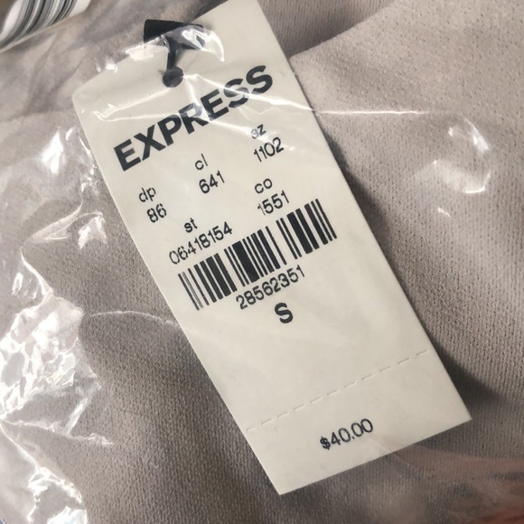 EXPRESS Body Contour Scoop Neck Thong Bodysuit NWT - Picture 10 of 10